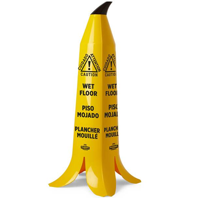Banana Wet Floor Sign - 2 ft