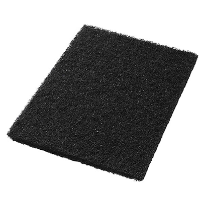 Black Heavy-Duty Stripping Floor Pad