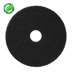 Black Heavy-Duty Stripping Floor Pad