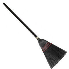 Broom 30" Black Synthetic