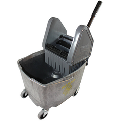 Mop Bucket Combo w/ Down Press Wringer