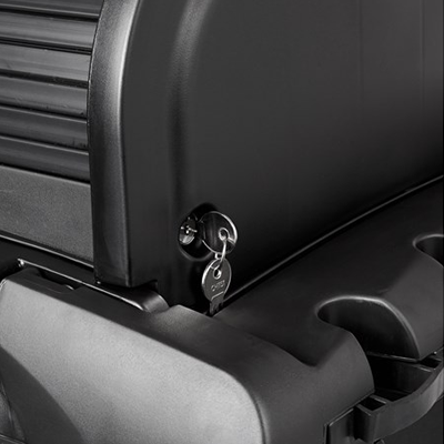 Executive High-Security Janitorial Cleaning Cart