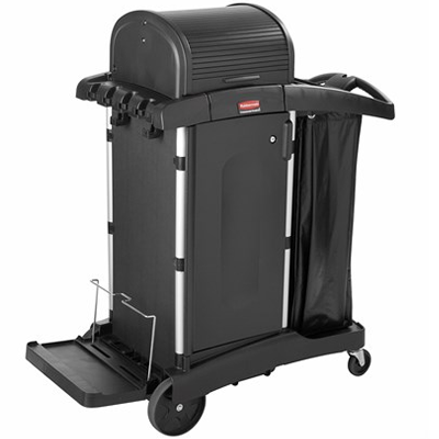 Executive High-Security Janitorial Cleaning Cart