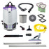 GoFit 6, 6 qt. Backpack Vacuum w/ ProBlade Carpet Tool Kit