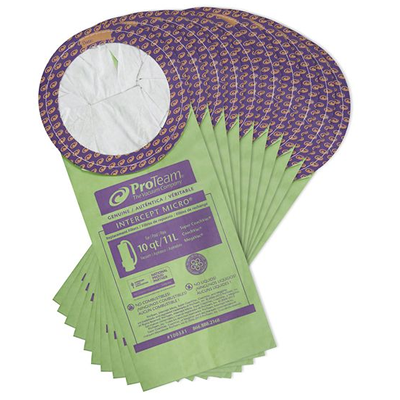 ProTeam Intercept Micro Filter Bag, Open Collar