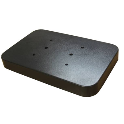 Rectangular Ashtray Stand Alone with Base