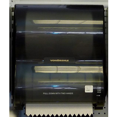 Hands-Free Mechanical Pull Down Hard Roll Towel Dispenser