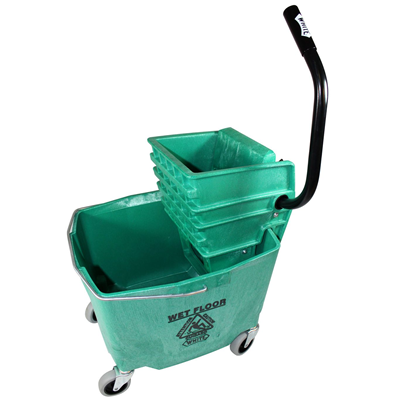 Sidepress  Squeeze Wringer Mop Bucket Combo