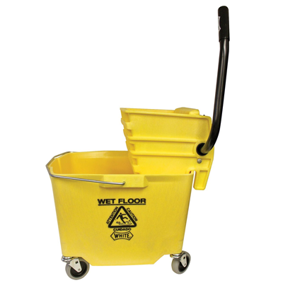 Sidepress  Squeeze Wringer Mop Bucket Combo
