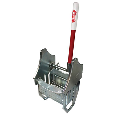 Galvanized Steel 26 Qt Oval Bucket and Wringer with 2