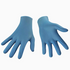 Nitrile 5 mil Blue Disposable Glove by Wipeco