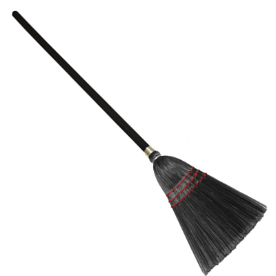 Broom 30" Black Synthetic