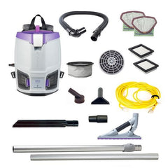 GoFit 3, 3 qt. Backpack Vacuum w/ ProBlade Carpet Tool Kit