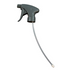 Chemical Resistant Trigger Sprayer (Viton seal) - Gray - 9-7/8" Tube