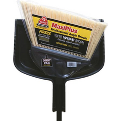 MaxiPlus® Angle Broom with Dust Pan