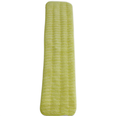 Microfiber Wet Mop Yellow with Scrub 22"