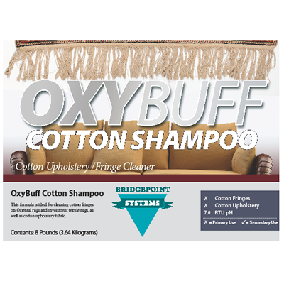 Oxybuff Cotton Shampoo | The Mop Bucket Oxybuff Cotton Shampoo | The Mop Bucket