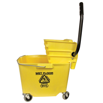 TC20 Mopping Bucket & Wringer Combo - Yellow