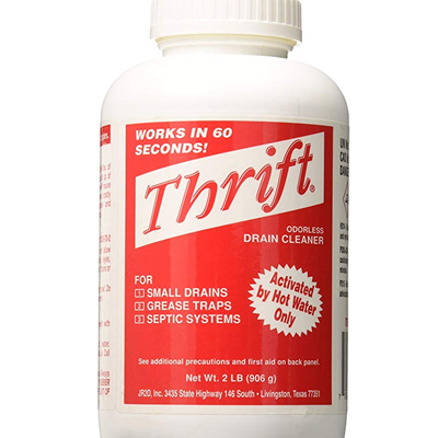 Thrift Odorless Drain Cleaner