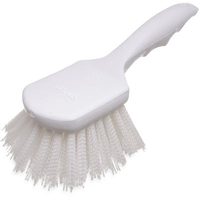 Utility Scrub Brush with Polyester Bristles 8" x 3"