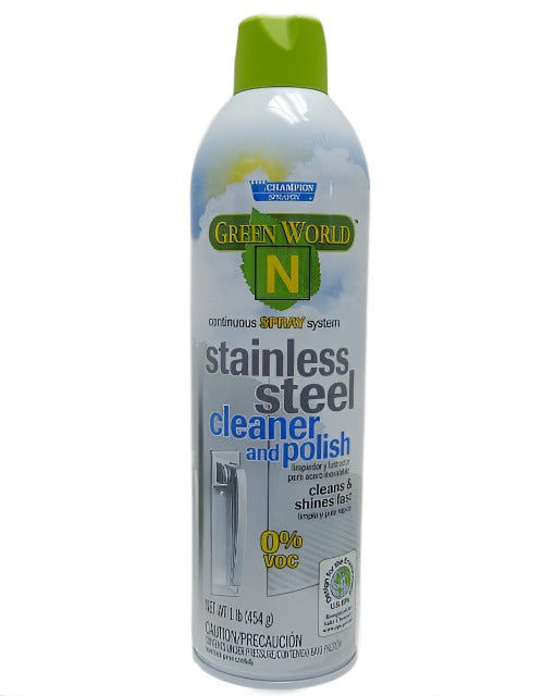 Green World N™ Stainless Steel Cleaner and Polish